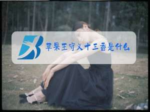苹果王守义十三香是什么梗