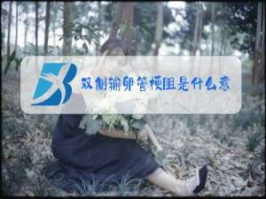 双侧输卵管梗阻是什么意思