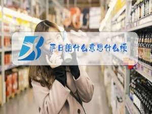 萨日朗什么意思什么梗