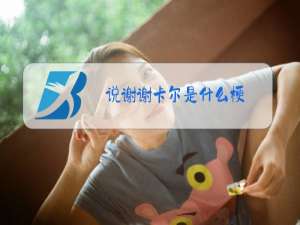 说谢谢卡尔是什么梗
