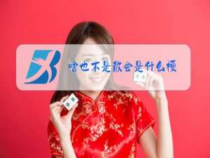 啥也不是散会是什么梗