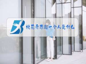 桃花开想起一个人是什么梗