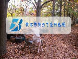我不想努力了是什么梗