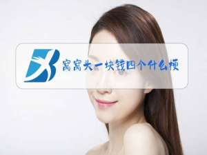 窝窝头一块钱四个什么梗
