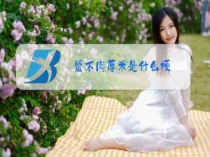 蟹不肉厚米是什么梗