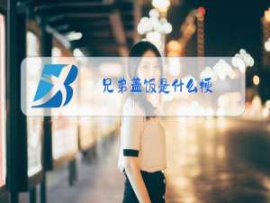 兄弟盖饭是什么梗