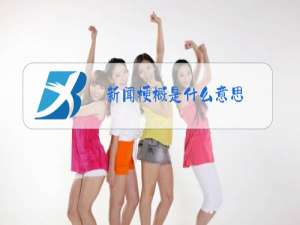 新闻梗概是什么意思