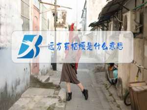 远方有桔梗是什么意思