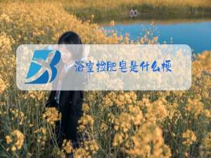 浴室捡肥皂是什么梗