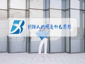 阴阳人的梗是什么意思