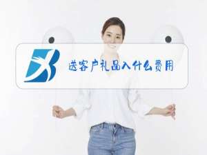 送客户礼品入什么费用