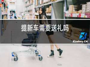 提新车需要送礼吗
