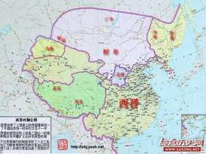 晋朝地图，东晋地图、西晋地图介绍