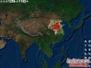 商朝地图，商朝地图高清版