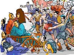 周厉王止谤被流放