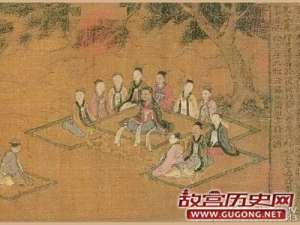 唐代阎立本《孝经》图卷