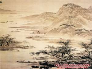 明代吴伟《渔乐图》