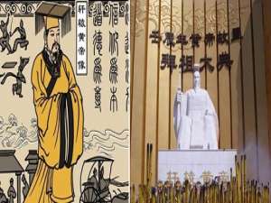 传说中的黄帝“乘龙升天”