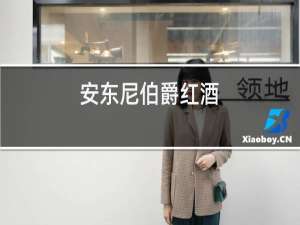 安东尼伯爵红酒