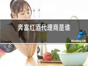 奔富红酒代理商是谁