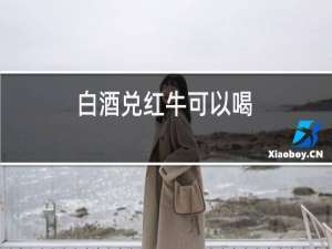 白酒兑红牛可以喝