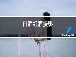 白酒红酒摄影
