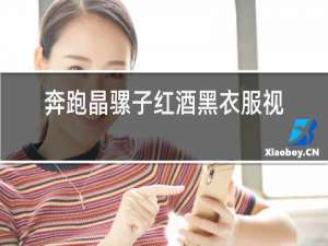 奔跑晶骡子红酒黑衣服视频