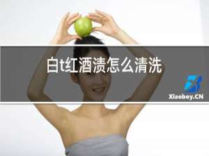 白t红酒渍怎么清洗