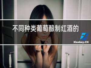 不同种类葡萄酿制红酒的口感