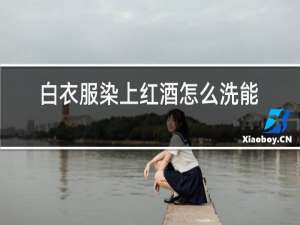 白衣服染上红酒怎么洗能洗干净吗