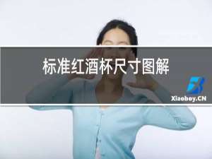 标准红酒杯尺寸图解