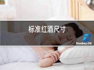 标准红酒尺寸