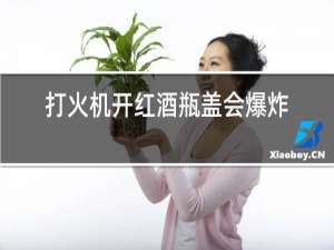 打火机开红酒瓶盖会爆炸吗
