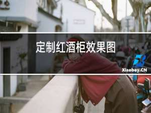 定制红酒柜效果图