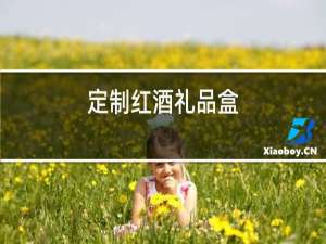 定制红酒礼品盒