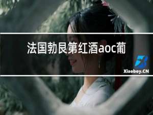 法国勃艮第红酒aoc葡萄种类