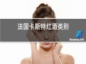 法国卡斯特红酒类别