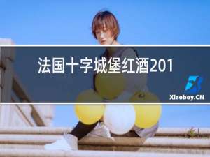 法国十字城堡红酒2016
