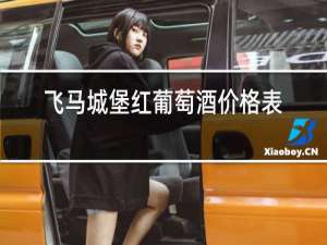 飞马城堡红葡萄酒价格表