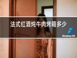 法式红酒炖牛肉烤箱多少度