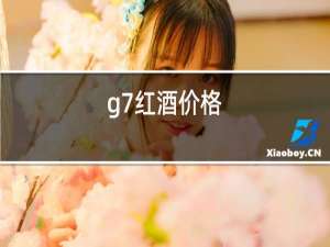 g7红酒价格
