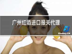 广州红酒进口报关代理