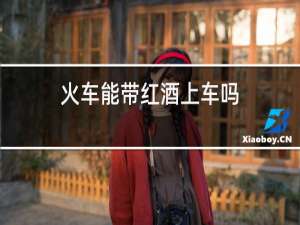 火车能带红酒上车吗