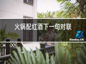火锅配红酒下一句对联