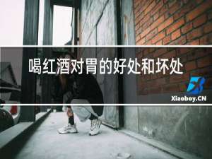喝红酒对胃的好处和坏处