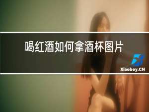 喝红酒如何拿酒杯图片