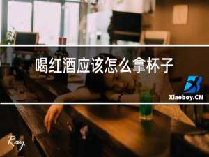 喝红酒应该怎么拿杯子