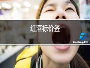 红酒标价签