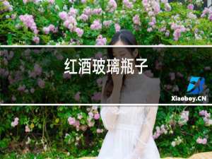 红酒玻璃瓶子