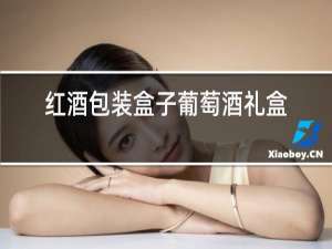 红酒包装盒子葡萄酒礼盒